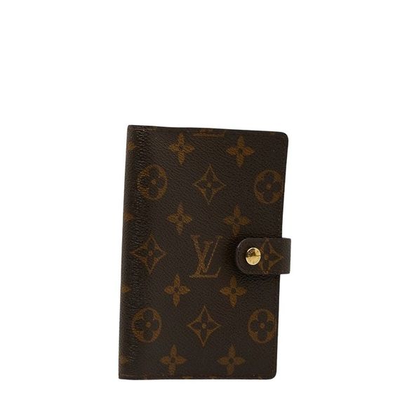 Louis Vuitton Handbags - Louis Vuitton Agenda Pm Brown Canvas Wallet  (Pre-Owned)